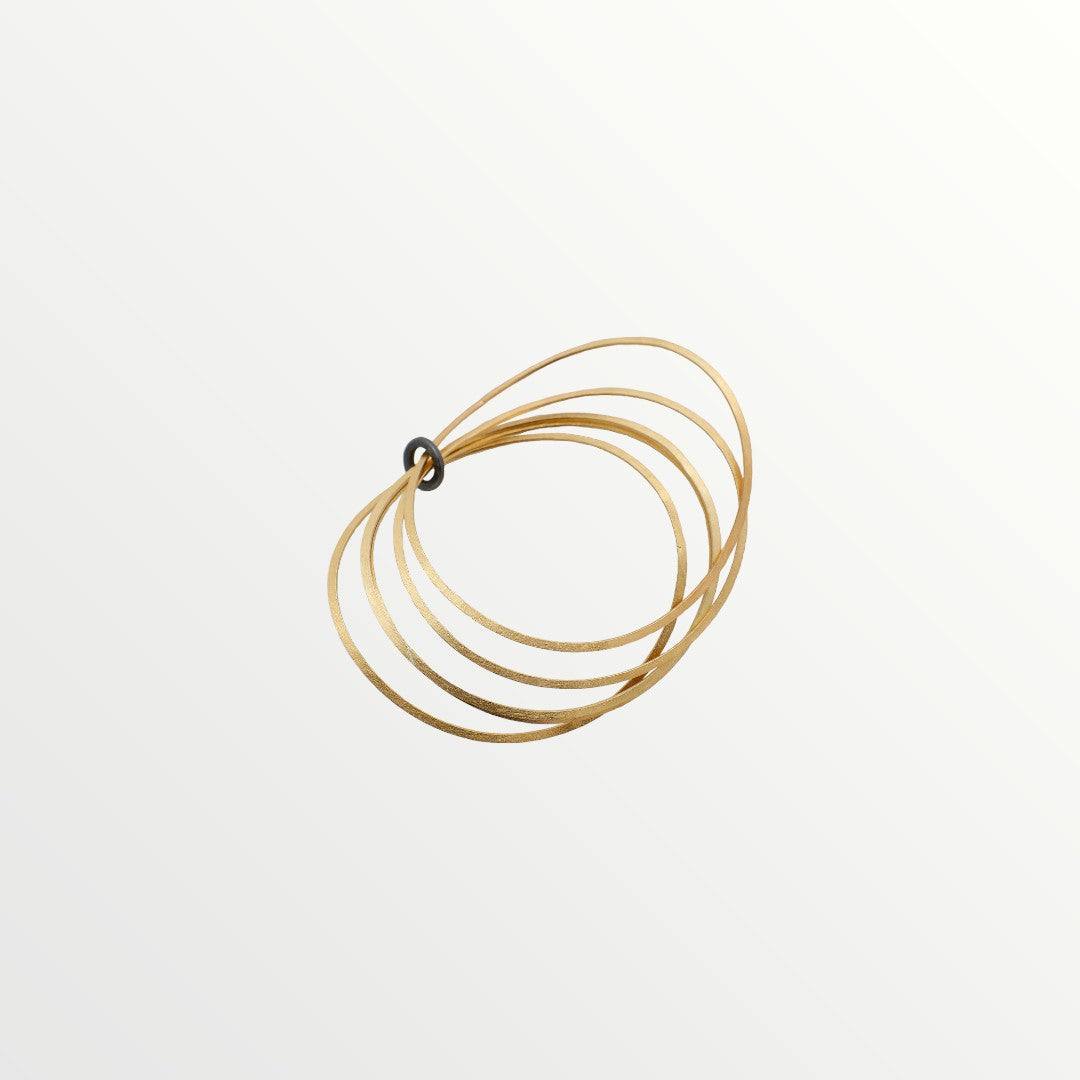 Silver Bracelet with a Gold plated finish