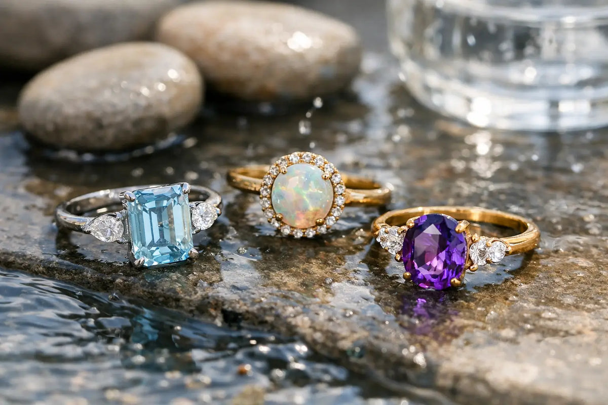 Can Gemstone Rings Get Wet? A Care Guide