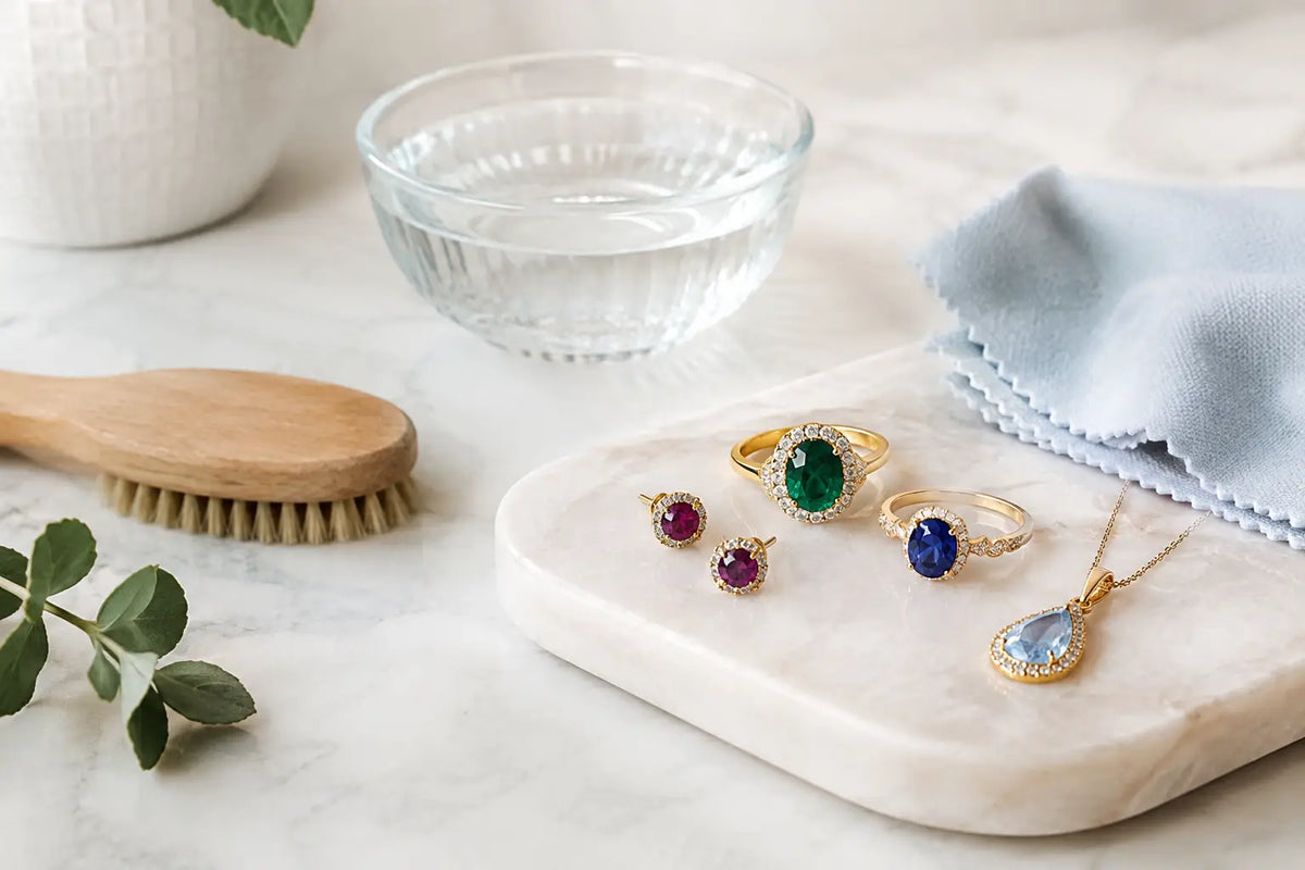 Your Guide to Gemstone Jewellery Care at Home
