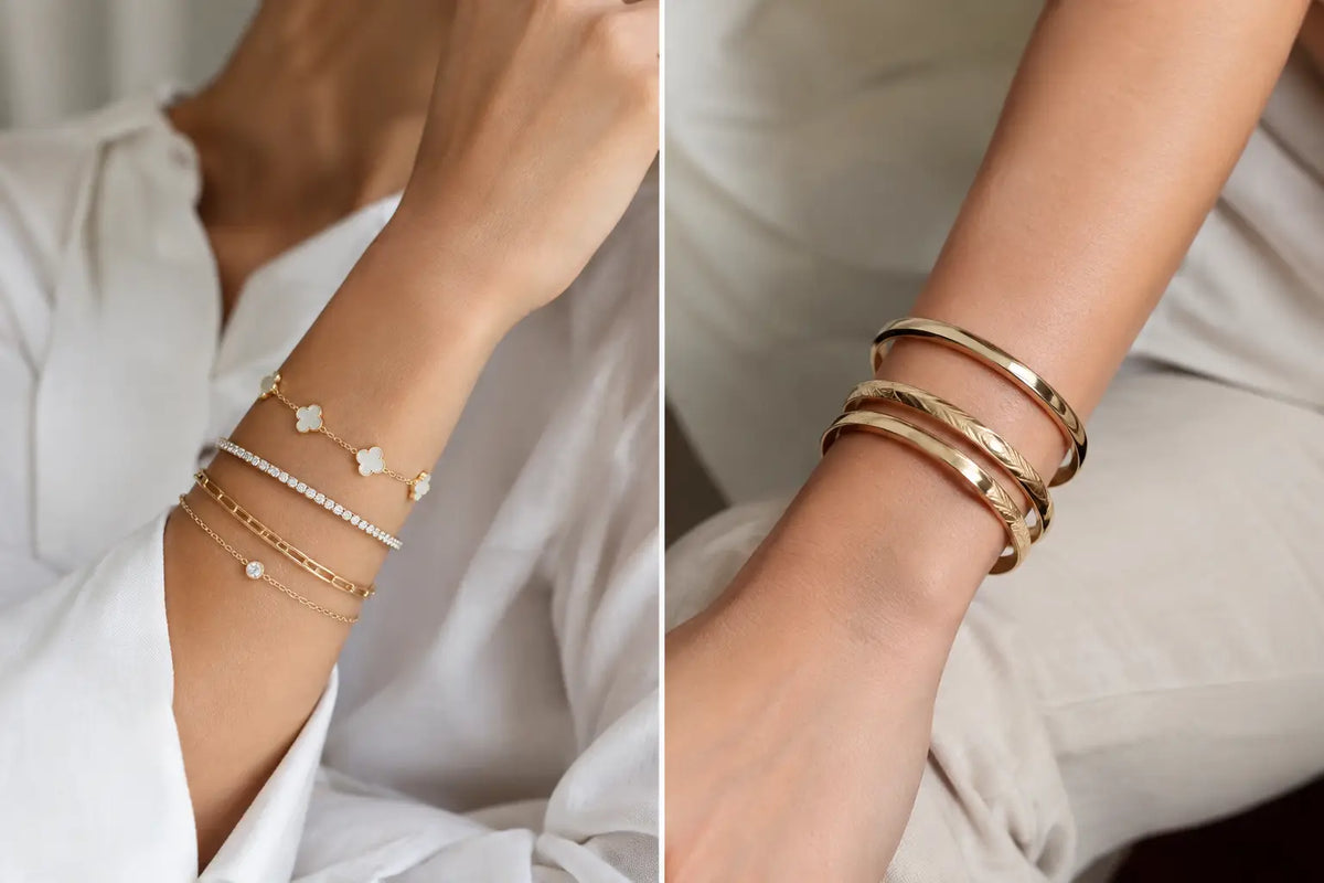 Bracelet vs Bangle Styling: Find Your Signature