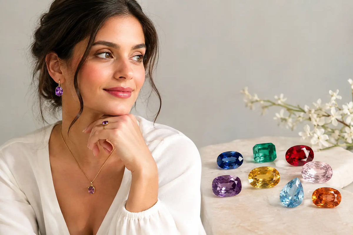 Best Gemstone Colours for Outfits That Feel You