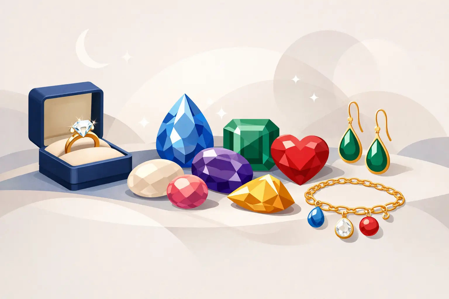 Gemstone Meanings Jewellery Guide