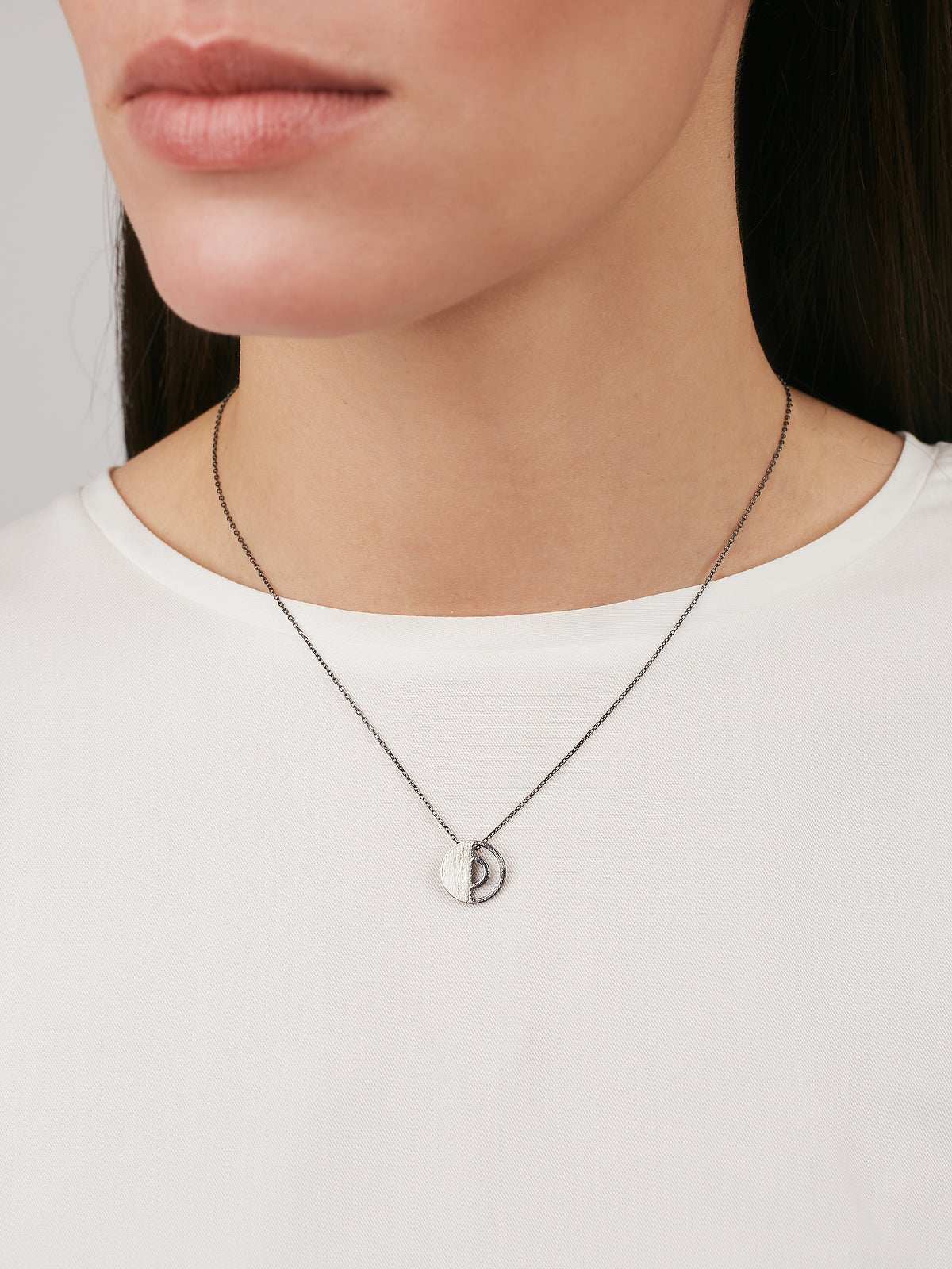 handmade silver necklace from Jouly K