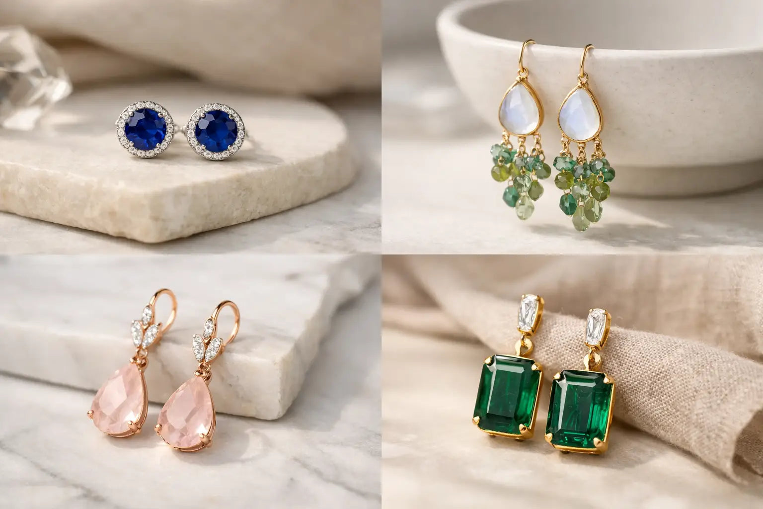 Gemstone Earrings for Every Kind of Style