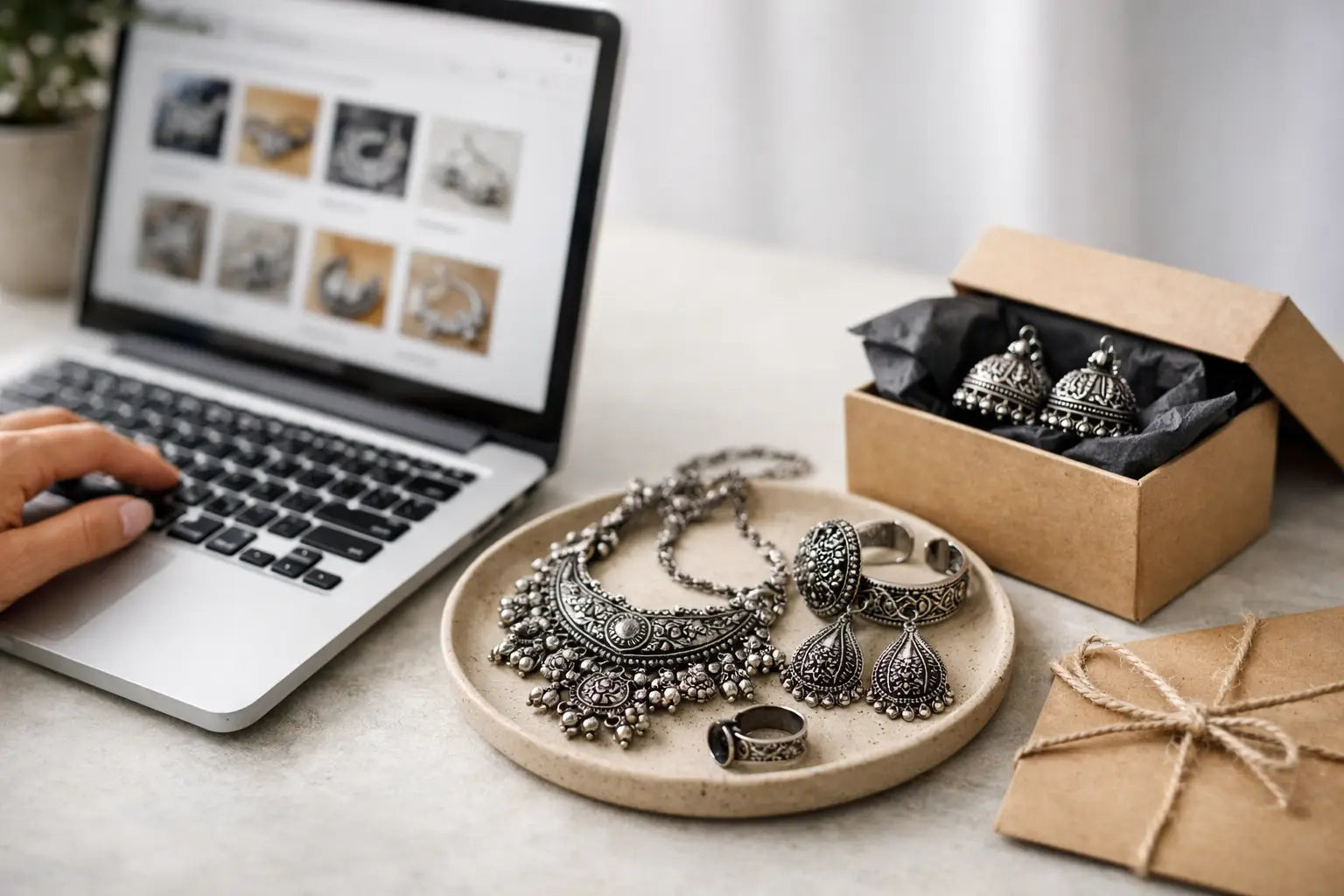 How to Buy Oxidised Silver Jewellery Online
