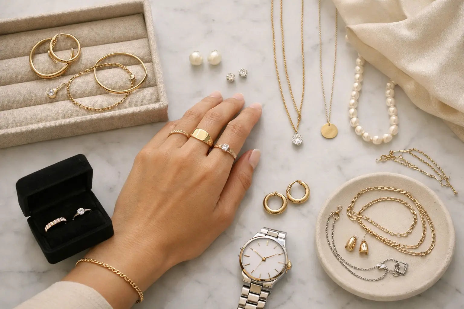 Jewellery Capsule Wardrobe Examples to Wear