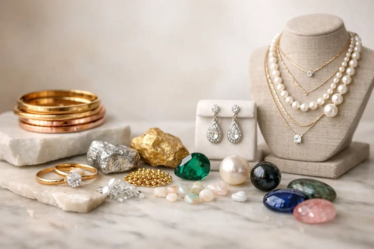 Jewellery Materials Explained Guide for Every Style