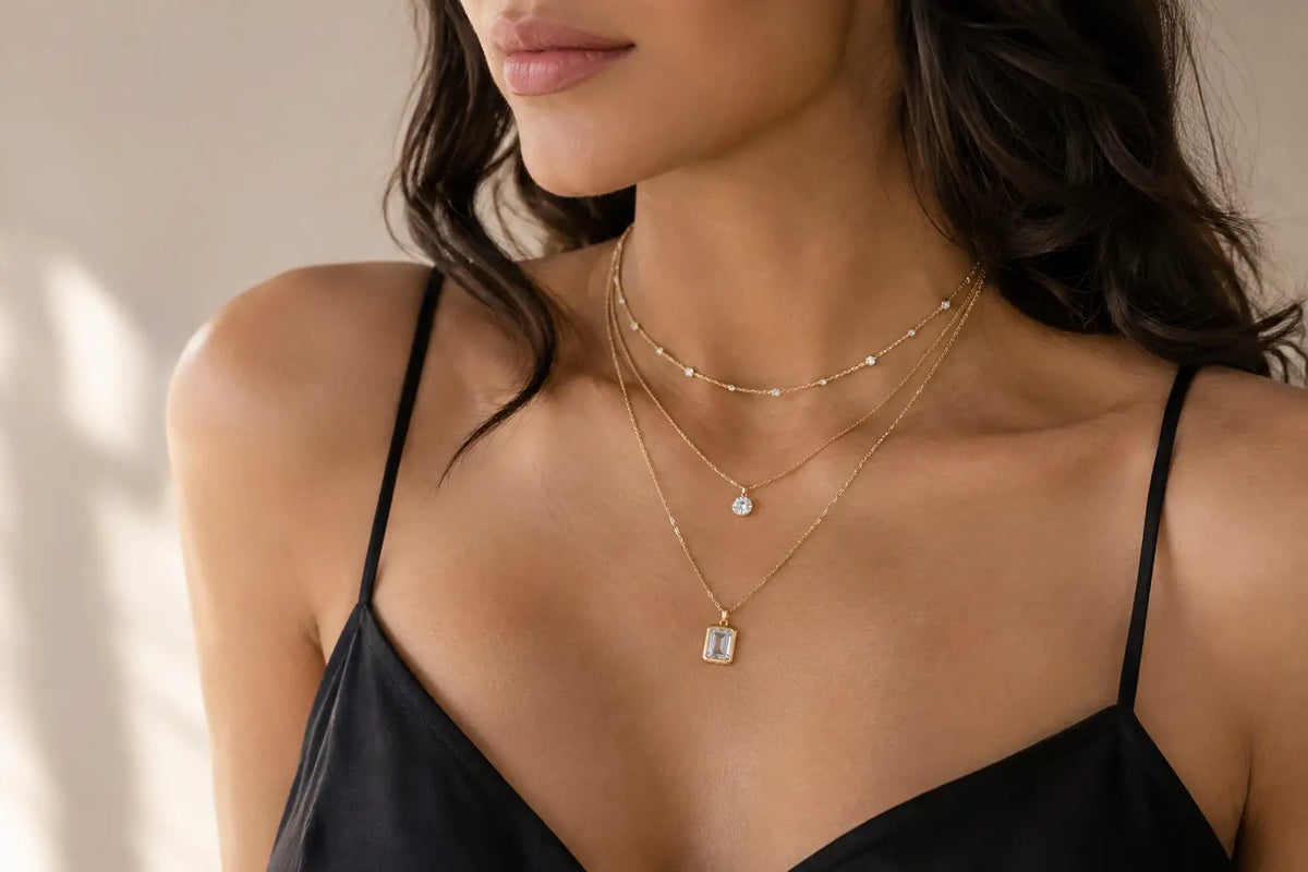 Necklace Layering for Special Occasions Made Elegant