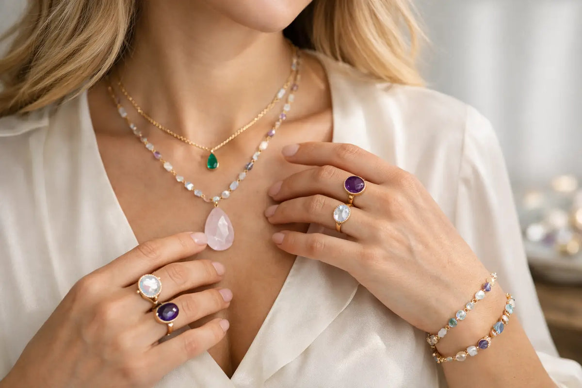 How to Style Gemstone Jewellery With Ease