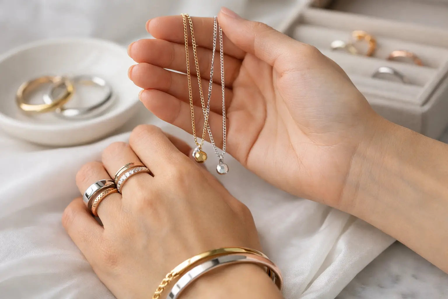 How to Match Jewellery Metals With Confidence