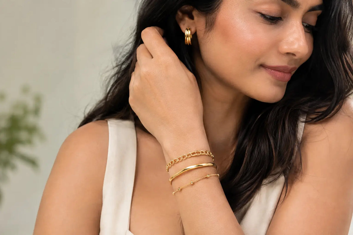 How to Style Gold Plated Bracelets with Ease