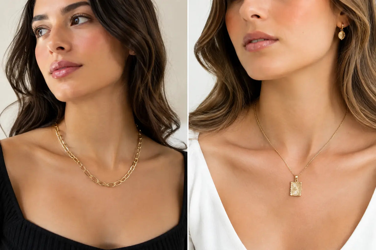 Chain Necklace vs Pendant: Which Suits You?