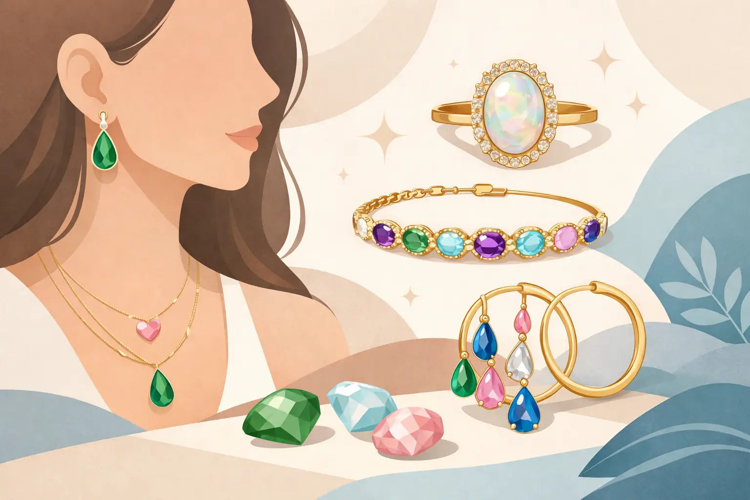 Gemstone Jewellery Trends to Wear Now