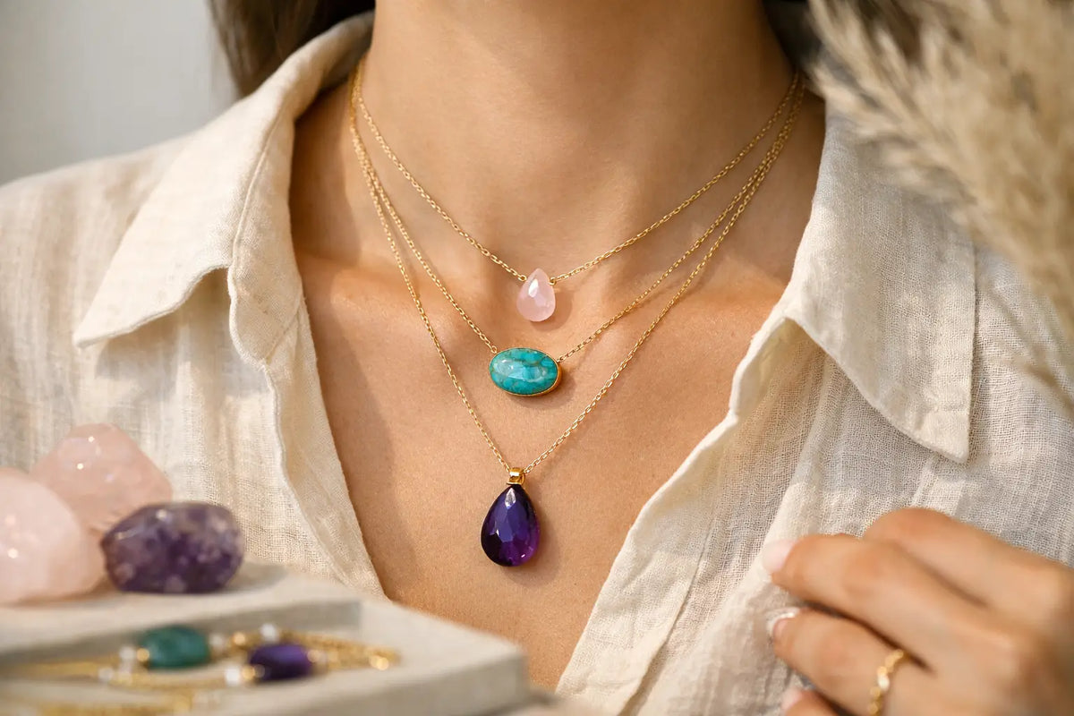 Gemstone Necklaces That Make Every Look Personal
