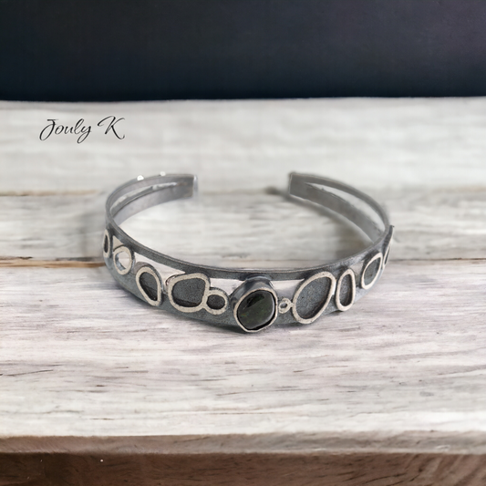 Handmade silver bracelet - Jouly K